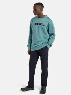 Burton Oak Crew Mens In Rock Lichen Heather -New Look Vibe 17353113301 3 08518.1681796634