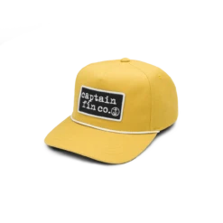 Captain Fin Co Big Patch Hat Mens In Mineral Yellow