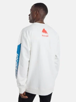 Burton 1987 Elite Crew In Stout White -New Look Vibe 23772100100 5 65169.1685493174