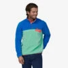 Patagonia LW Synch Snap-T Pullover Fleece Mens In Early Teal 2 Patagonia LW Synch Snap-T Pullover Fleece Mens In Early Teal -New Look Vibe 25551 ELYT JF1 90469.1682475244