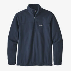 Patagonia Micro D Pullover Fleece Mens In New Navy -New Look Vibe 26176 NENA 2048x 42482.1682468287