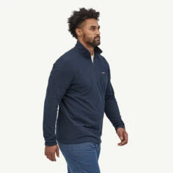 Patagonia Micro D Pullover Fleece Mens In New Navy -New Look Vibe 26176 NENA AH1 1800x 58690.1682468285