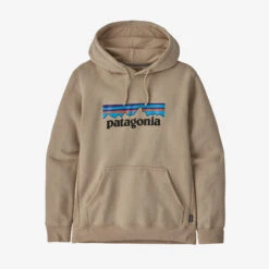 Patagonia P6 Logo Uprisal Hoodie Mens In Oar Tan -New Look Vibe 39622 ORTN 67231.1682467418