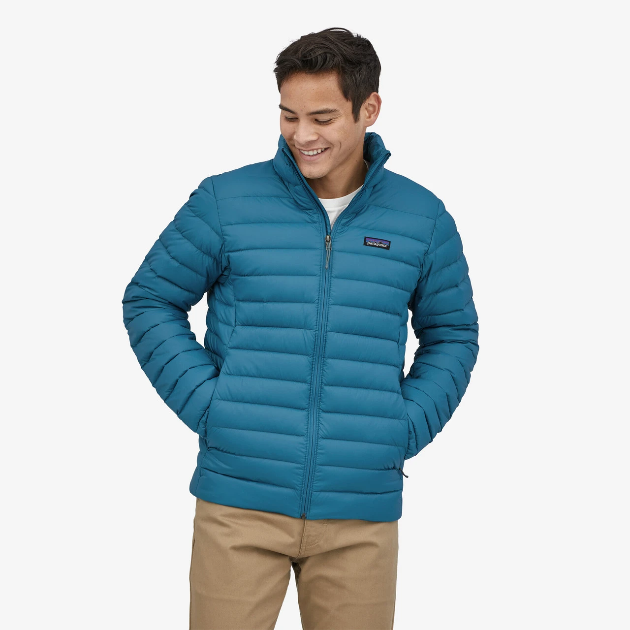 Patagonia Down Sweater Jacket Mens In Wavy Blue 3 Patagonia Down Sweater Jacket Mens In Wavy Blue