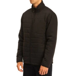 New Look Vibe -New Look Vibe Billabong Journey Plus Jacket Mens in Black 2 41373.1656378276