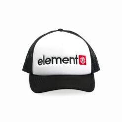 Element Horizontal Trucker Hat Mens In White Black
