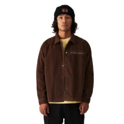 Former Harmony Overshirt Mens In Bark
