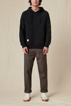 Globe Burly Hoodie Mens In Black -New Look Vibe Globe Burly Hoodie Mens in Black 6 91058.1619573031