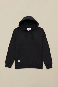 Globe Burly Hoodie Mens In Black -New Look Vibe Globe Burly Hoodie Mens in Black 7 42141.1619573031