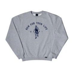 Quasi Run Crew Mens In Heather