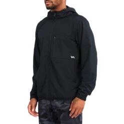 New Look Vibe -New Look Vibe RVCA Yogger II Jacket Mens in Black 2 02749.1640739745