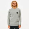 Rip Curl Wettie Icon Crew Mens In Grey Marle -New Look Vibe Rip Curl Wettie Icon Crew Mens in Grey Marle 61896.1670282487