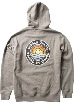 Vissla Coastal Eco Pullover Hoodie Boys In Grey Heather -New Look Vibe Vissla Coastal Eco Pullover Hoodie Boys in Grey Heather1 95940.1669693739