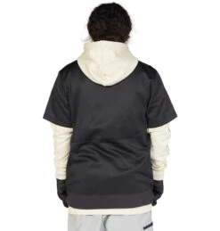 DC Dryden Hoodie Mens In Pelican -New Look Vibe adyft03344 dcshoes w sgb0 bck1 03899.1682898677