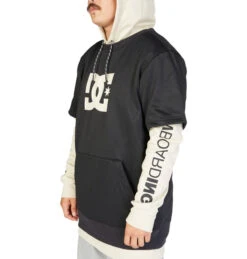 DC Dryden Hoodie Mens In Pelican -New Look Vibe adyft03344 dcshoes w sgb0 dtl4 79025.1682898680