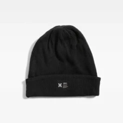 Hurley Waffle Beanie Mens In Black