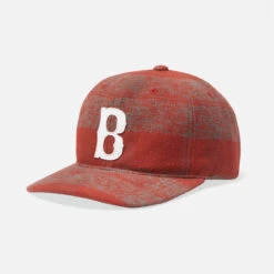 Brixton Big B MP Cap In Burnt Henna Dark Forest