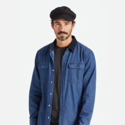 Brixton Fiddler Cap In Black