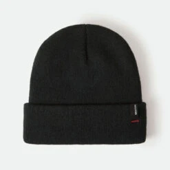 Brixton Harbor Watch Cap Beanie In Black
