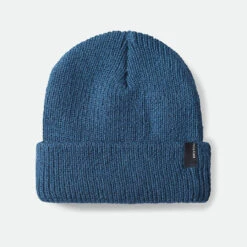 Brixton Heist Beanie In Captain Blue