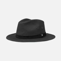 Brixton Messer X Adventure Hat In Black Black