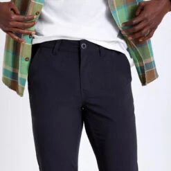 Brixton Choice Chino Taper X Pant Mens In Black -New Look Vibe burton choice chino taper x pant mens black 2 09000.1617933248