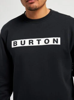 Burton Vault Crew Mens In True Black -New Look Vibe burton vault crew mens true black 2 19174.1635477403