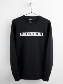 Burton Vault Crew Mens In True Black -New Look Vibe burton vault crew mens true black 5 13372.1635477403