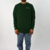 Trigger Bros Embroidered Fleece Crew Mens In Forest Green -New Look Vibe f1dd3eb5c864a4caaef0032bb14469b3703e1f70 67769.1628122883