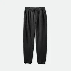 Brixton Reserve Jogger Pant Mens In Black Vintage Wash