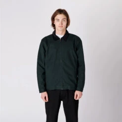 Former Distend Canvas Jacket Mens In Emerald