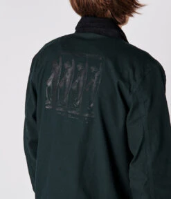 Former Distend Canvas Jacket Mens In Emerald -New Look Vibe former distend canvas jacket mens emerald 4 27545.1674517834