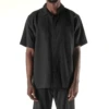 Former Vivian Short Sleeve Shirt Mens In Black -New Look Vibe former vivian shirt black front 02540.1688969458