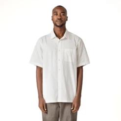 Former Vivian Short Sleeve Shirt Mens In White
