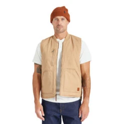 Brixton Abraham Reversible Vest Mens In Mojave