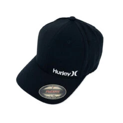 Hurley Corp Textures Cap Mens In Black