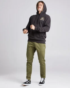 Mad Hueys Fishing Club Pullover Hoodie Mens In Vintage Black -New Look Vibe mad hueys fishing club pullover hoodie mens vintage black 6 57777.1676957055