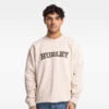 Hurley Arch Crew Mens In Heather Sand -New Look Vibe mflsp23arc hsd 0 1 1 84329.1689563814