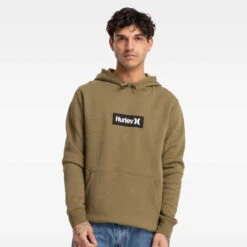 Hurley Box Only Fleece Mens In Martini Olive