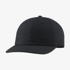 Nike SB Heritage86 Flatbill Cap In Black Black