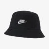 Nike Sportswear Futura Wash Bucket Hat In Black -New Look Vibe nike sportswear futura wash bucket hat black 1 28749.1671753190