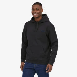 Patagonia Boardshort Logo Uprisal Hoodie Mens In Ink Black -New Look Vibe patagonia boardshort logo uprisal hoodie mens ink black 4 47907.1677551127
