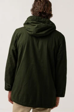New Look Vibe -New Look Vibe rhythm m22 parka jacket mens olive 4 03665.1677043836