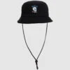 RVCA Skull Shred Terry Bucket Hat Mens In Black -New Look Vibe rvca skull shred terry bucket hat mens black 1 29492.1638158485