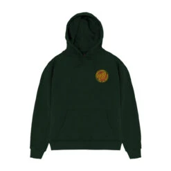 Santa Cruz MFG Club Dot Pullover Hoodie Mens In Green