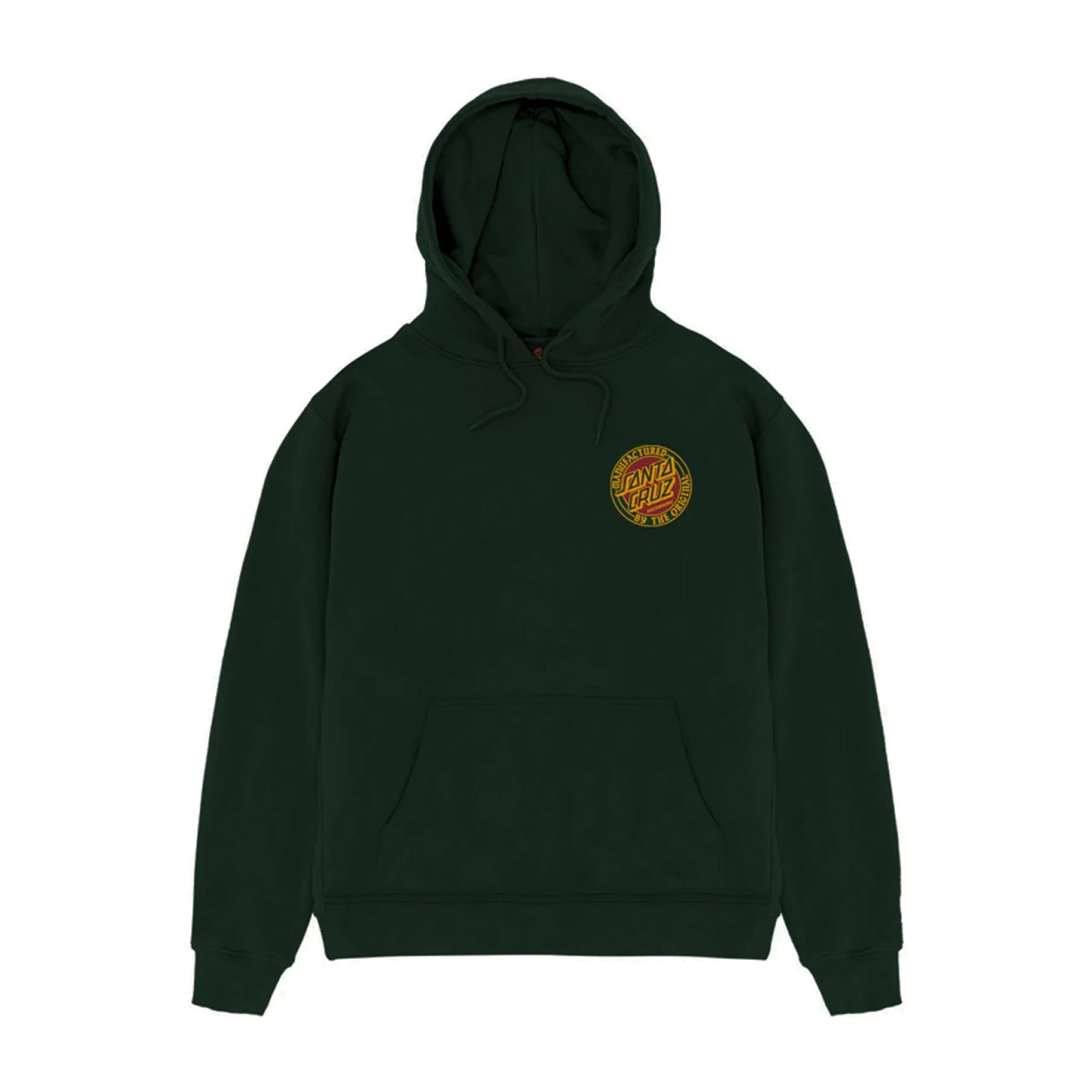 Santa Cruz MFG Club Dot Pullover Hoodie Mens In Green 3 Santa Cruz MFG Club Dot Pullover Hoodie Mens In Green