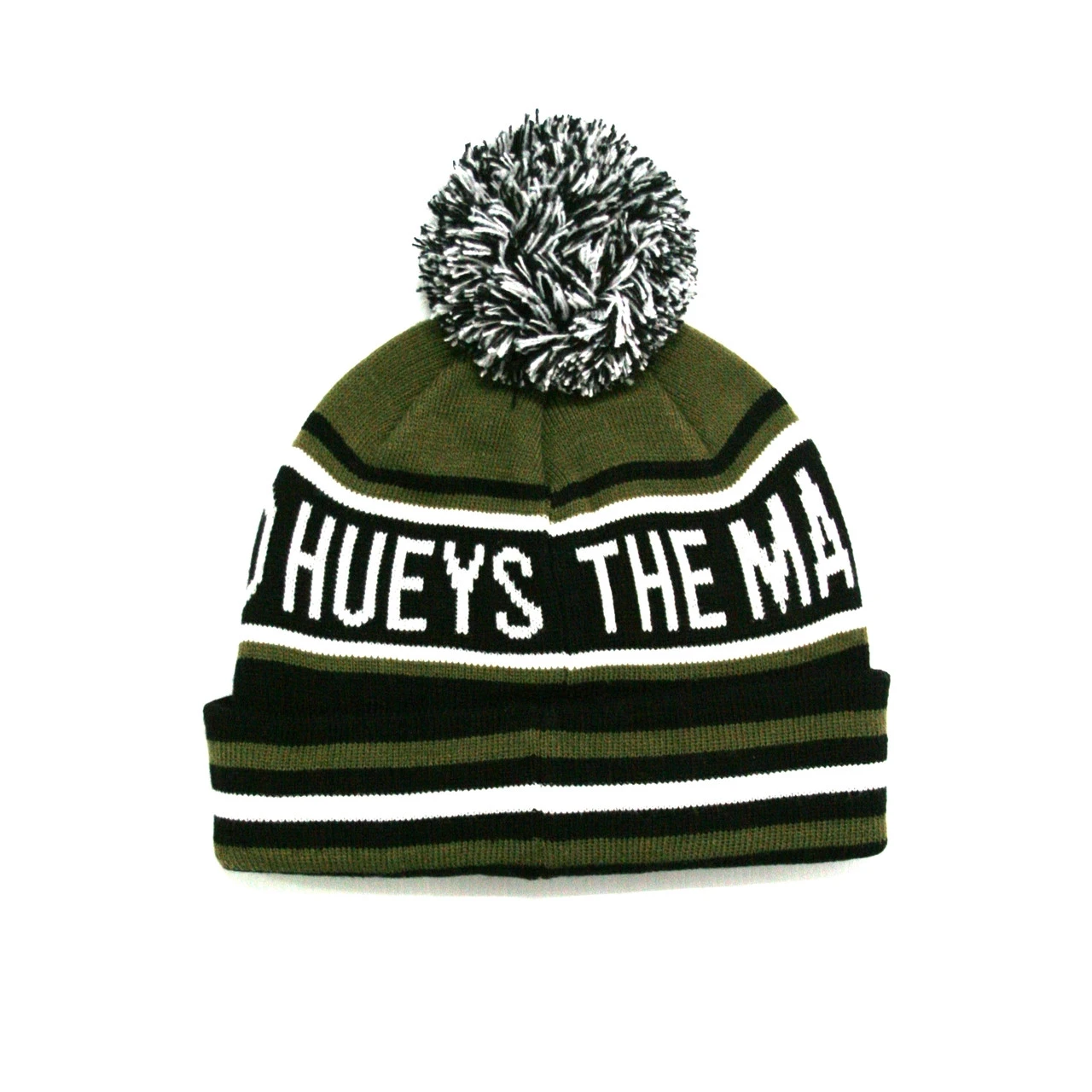The Mad Hueys Hueys Beanie Mens In Military - Image 2