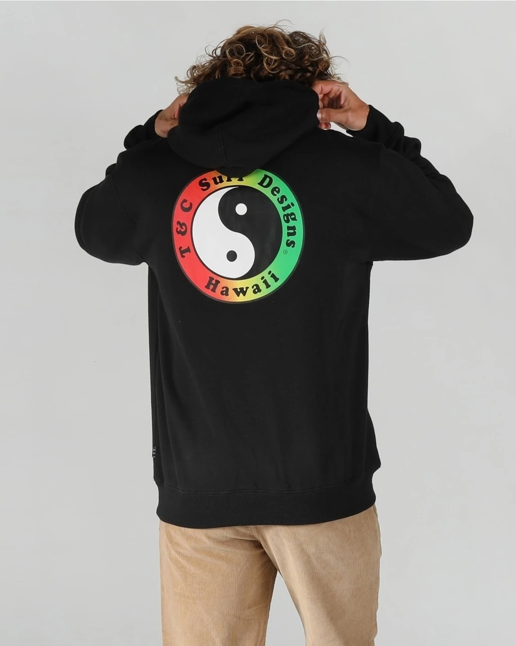 Town & Country OG Pop Hood Mens In Black Fade 4 Town & Country OG Pop Hood Mens In Black Fade - Image 2