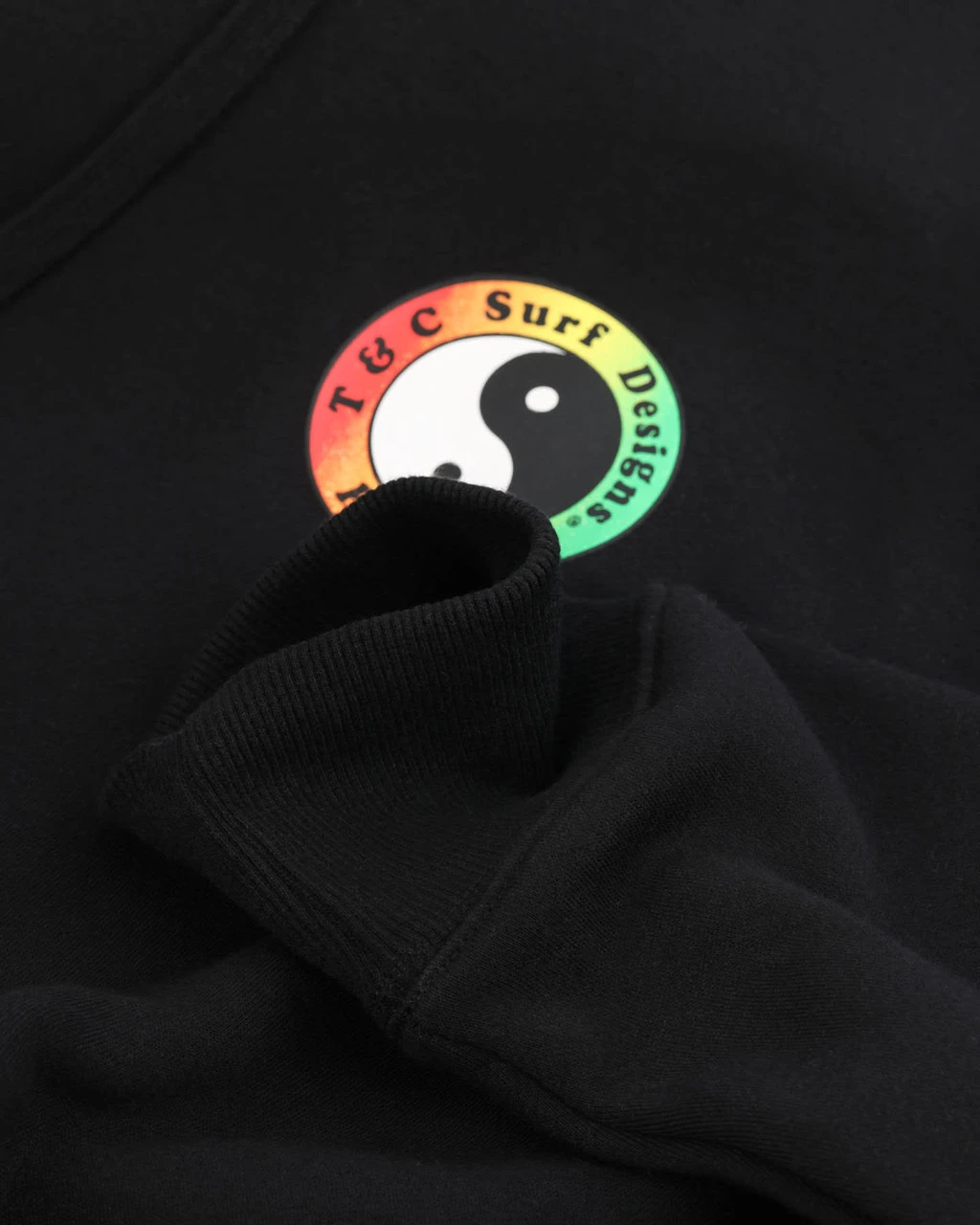 Town & Country OG Pop Hood Mens In Black Fade 7 Town & Country OG Pop Hood Mens In Black Fade - Image 5