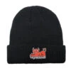 Toy Machine Devil Cat Dock Beanie In Black -New Look Vibe toy machine devil cat dock beanie black 92115.1654736096